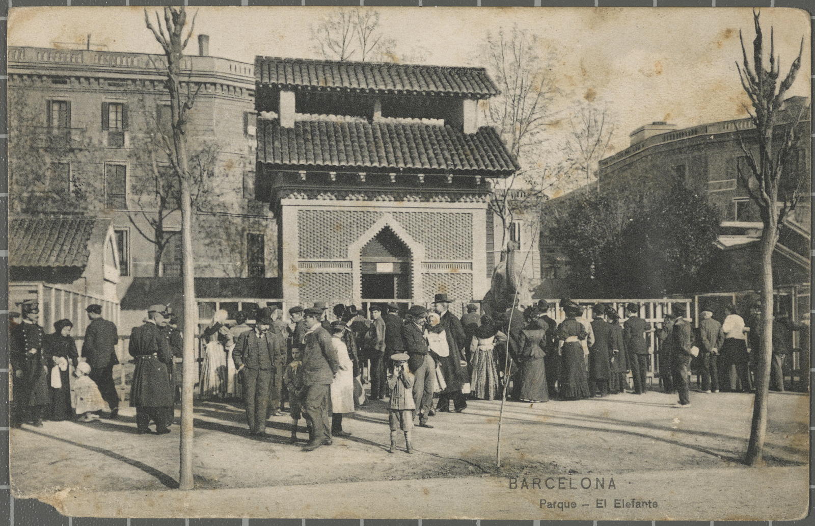 Desconegut, Barcelona. Parque - The Elefante