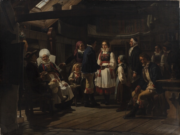 Niels Simonsen, En trolovelse i Herrestad i Skåne