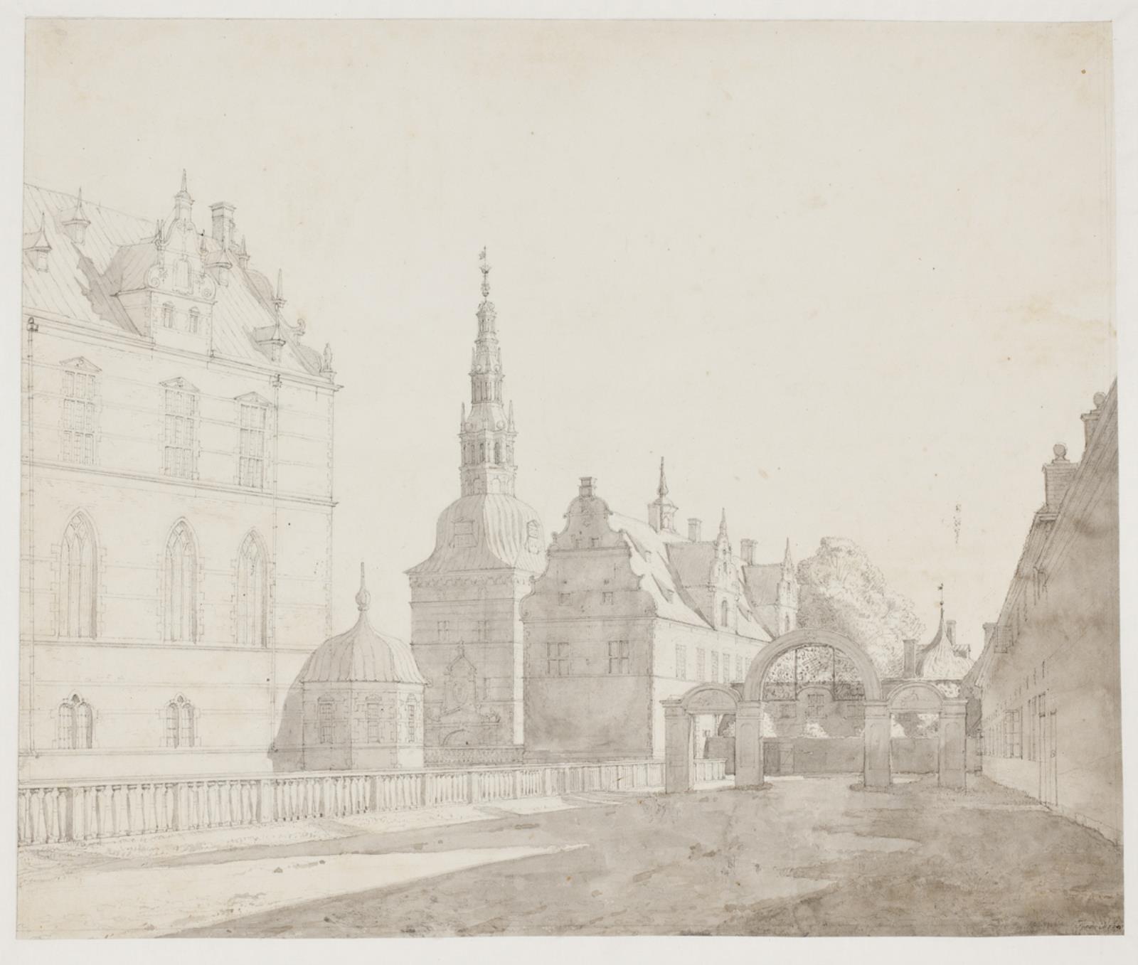 Jørgen Roed, Karusselgården ved Frederiksborg Slot