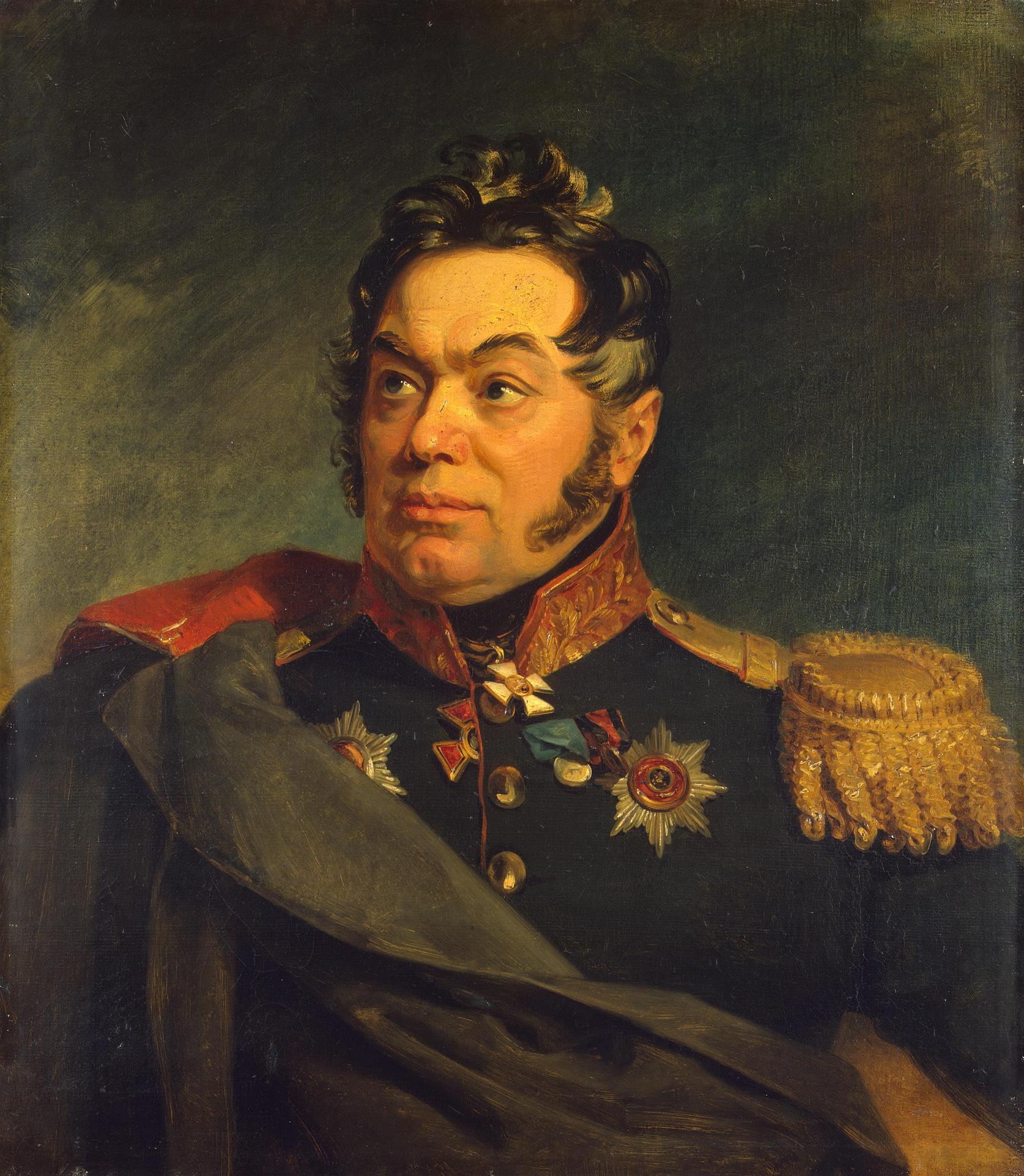 George Dawe, Portrait of Vasily D. Laptev (1758-1825)