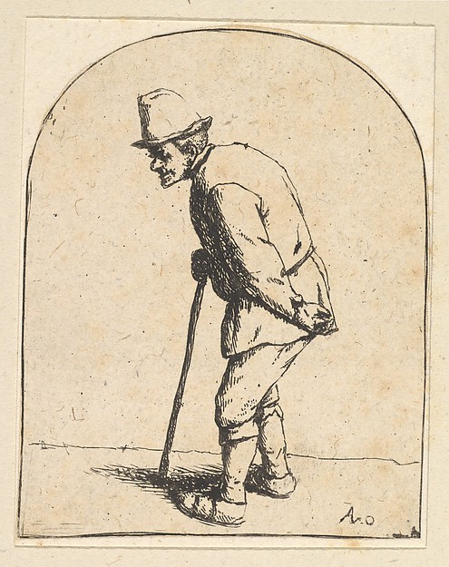 Adriaen van Ostade, Peasant with Stick