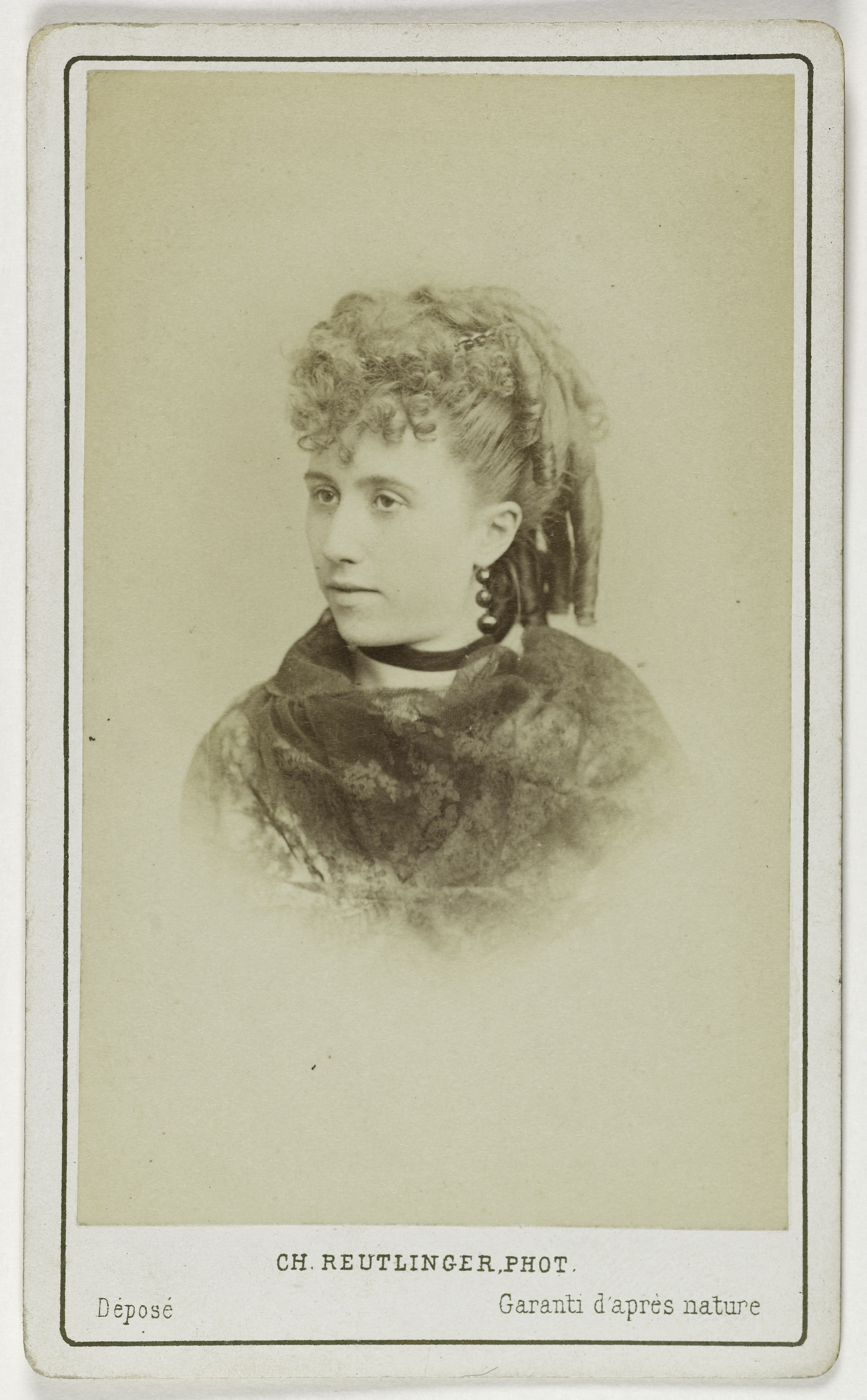 Charles Reutlinger, Portrait de Georges Marie, (actrice)