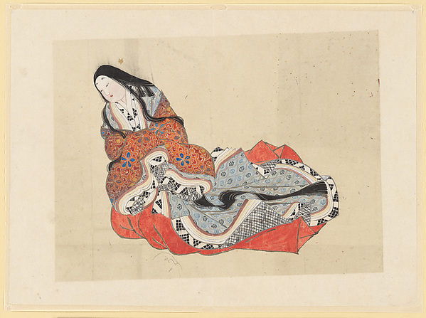 Katsushika Hokusai, Court Lady