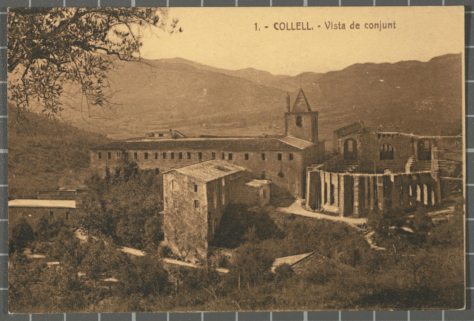 Desconegut, 1. - Collell. - Vista de conjunt