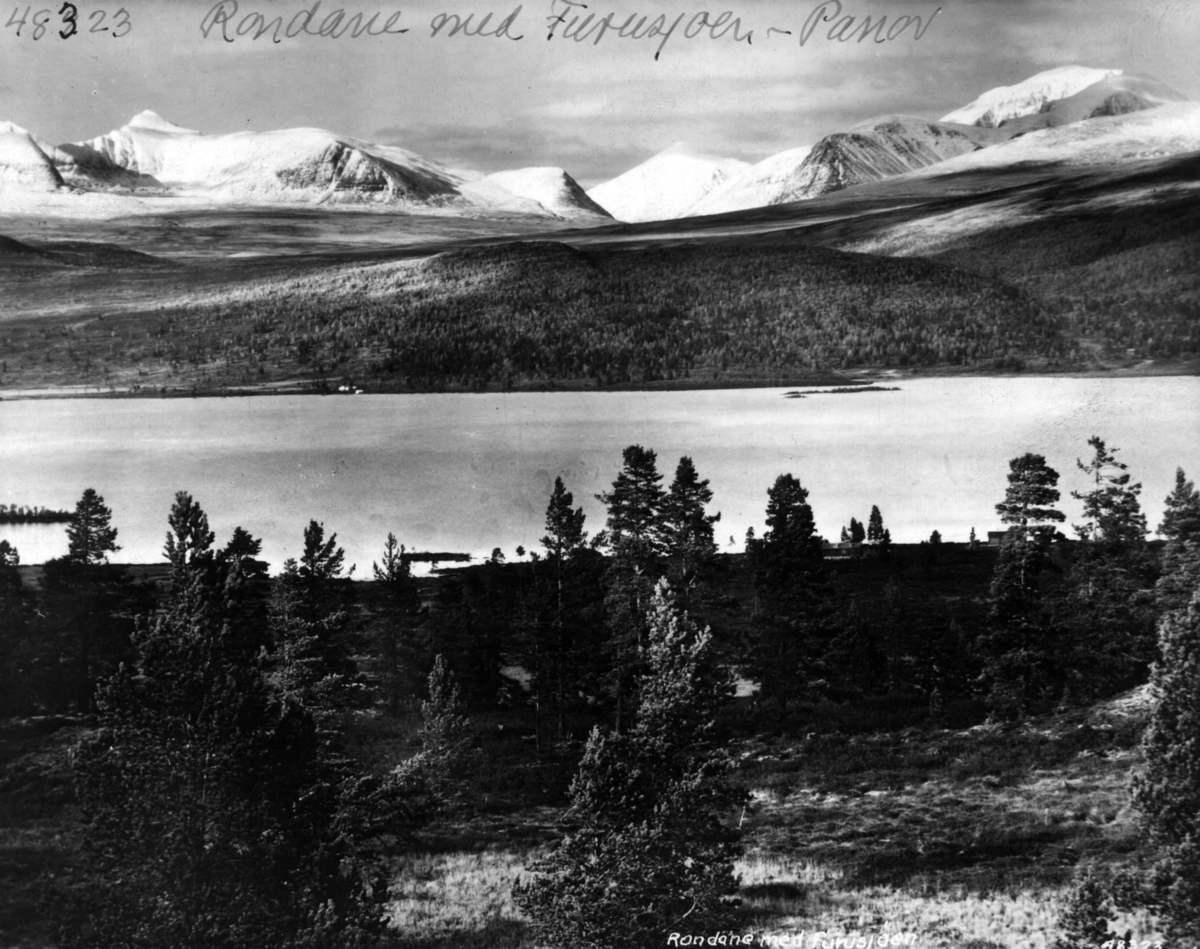 Anders Beer Wilse, Rondane, Furusjoen, Landskap