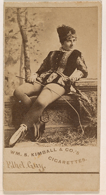 William S. Kimball & Company, Ethel Guy, from the Actresses series (N203) issued by Wm. S. Kimball & Co.