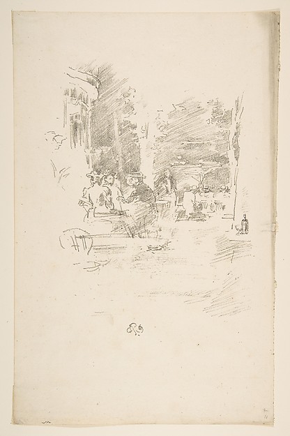 James McNeill Whistler, The Little Café au Bois