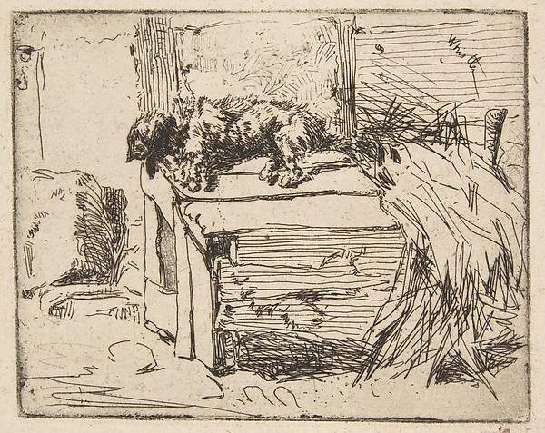 James McNeill Whistler, The Dog on the Kennel