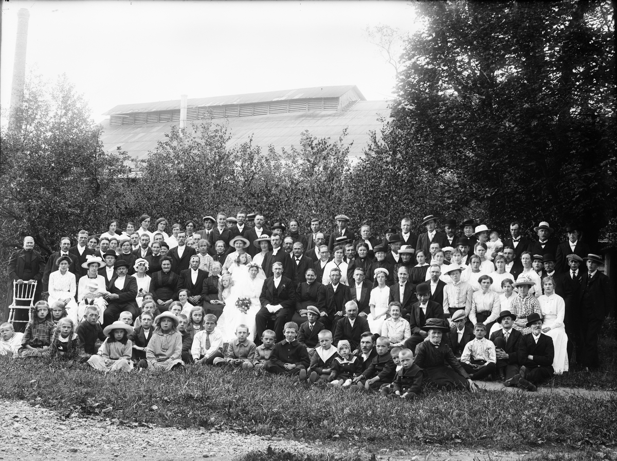 Skötsner-Edhlund, Bröllop, Johannisfors, Forsmarks socken, Uppland