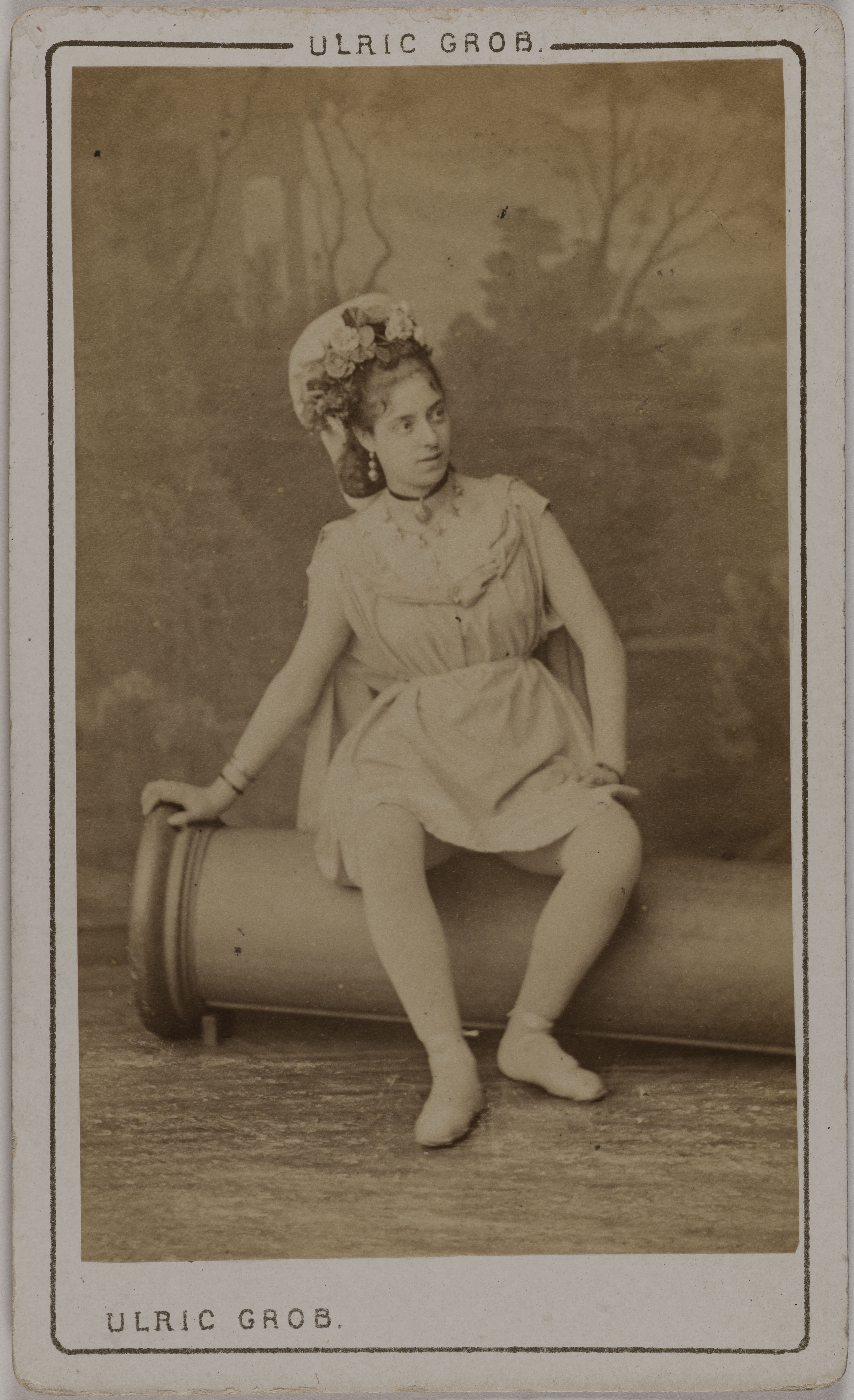 Ulric Grob, Portrait d'Antonia (danseuse au Théâtre de la Gaité)