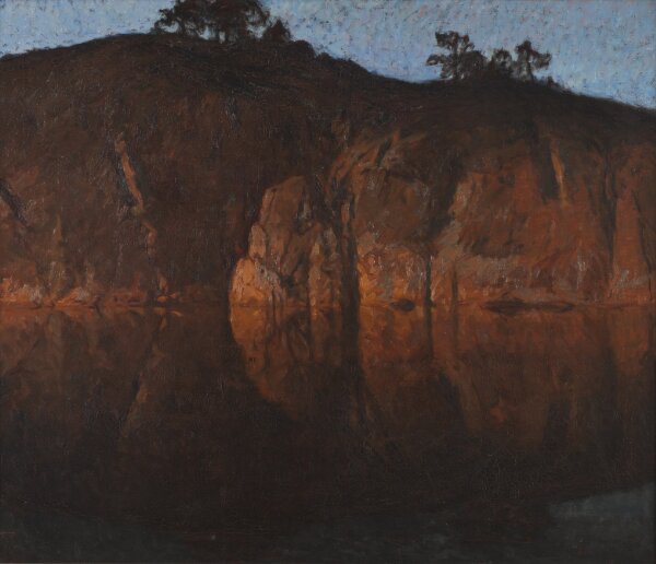 Gottfrid Kallstenius, Efter solnedgången. Motiv från Skärgården