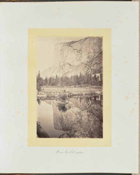 Carleton Watkins, Mirror View El Capitan