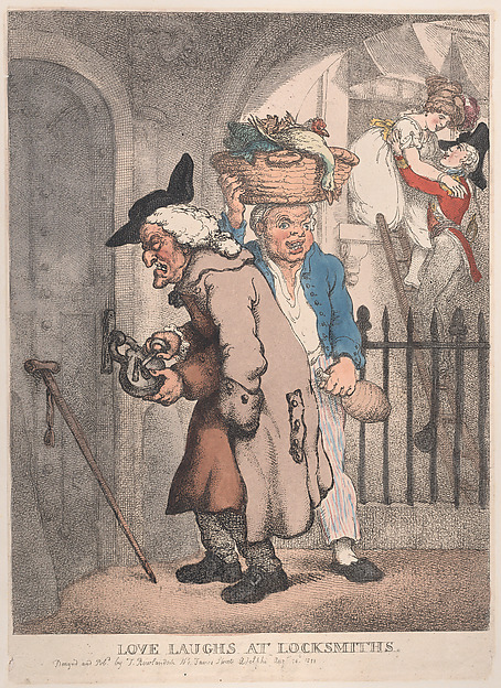 Thomas Rowlandson, Love Laughs at Locksmiths