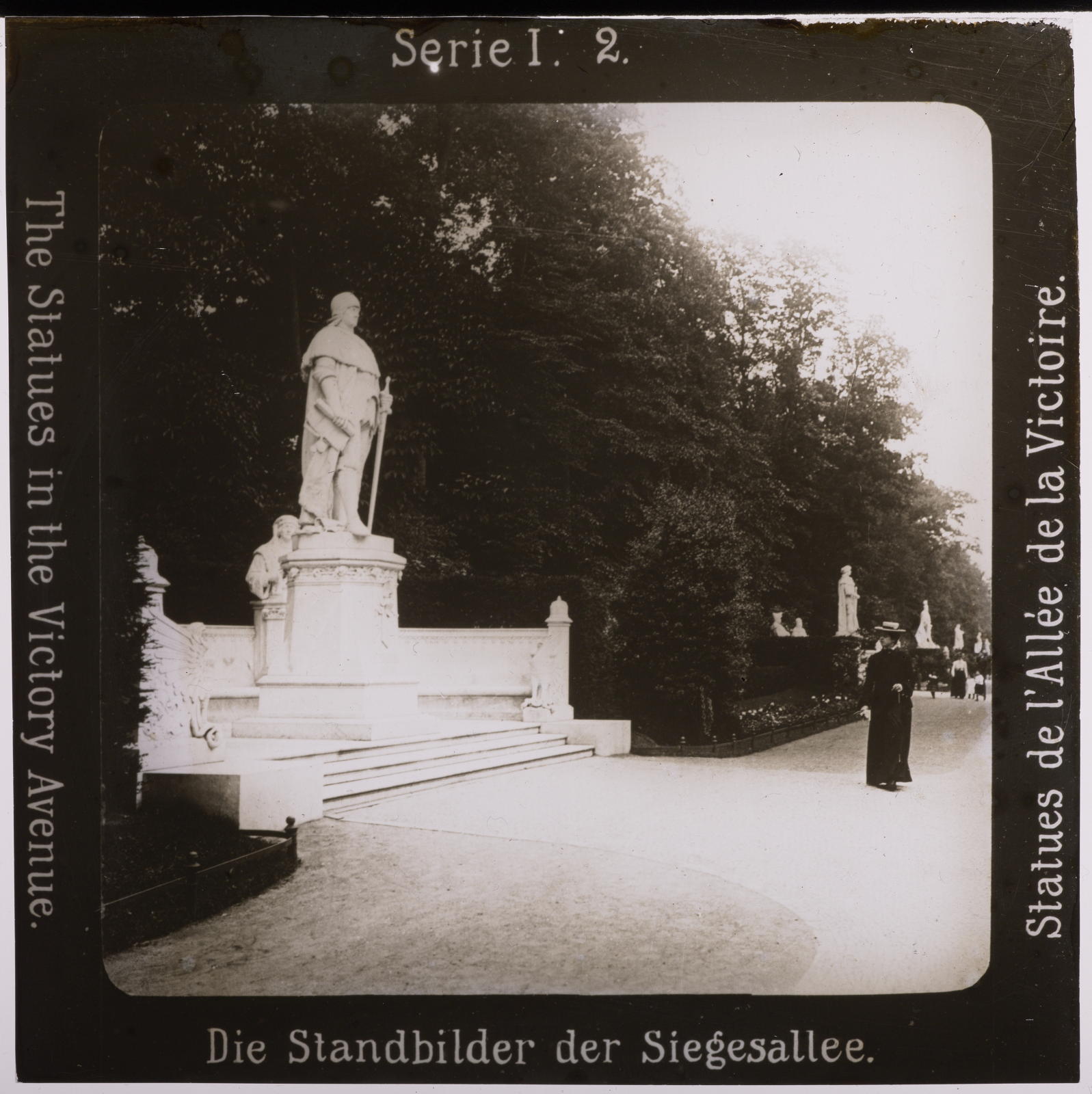 Desconegut, Die Standbilder der Siegesallee Projection für Alle