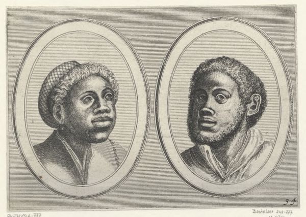 Doetechum, Johannes of Lucas van, (printmaker), Bruyntje Springh-in-'t-Bed and Flip de Duyvel