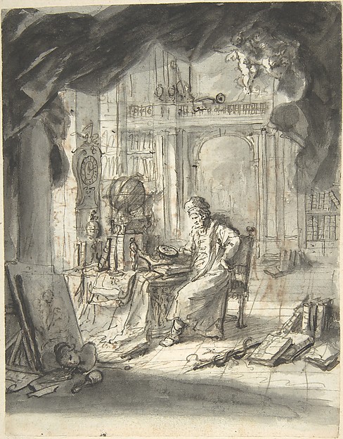 Martin Johann Schmidt, An Oriental Astronomer in His Study
