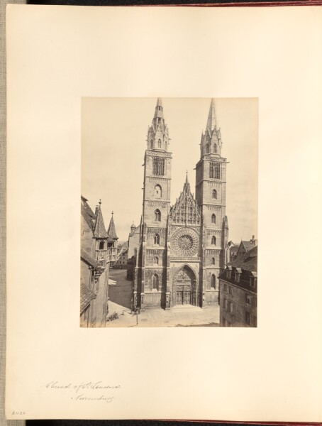 Francis Frith, Church of St. Lawrense, Nuremburg