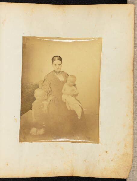 Jakob Höflinger, [Portrait of woman and children]
