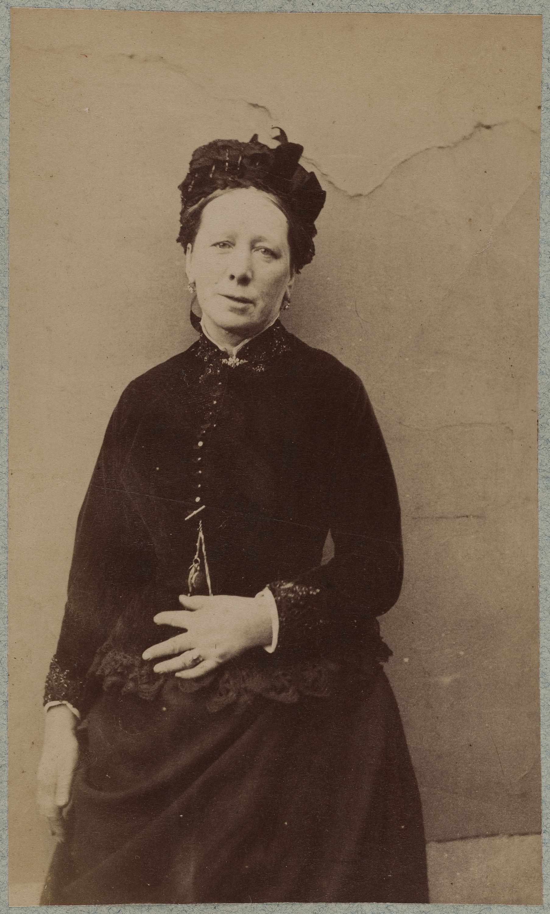 Anonyme, Portrait de femme non identifiée