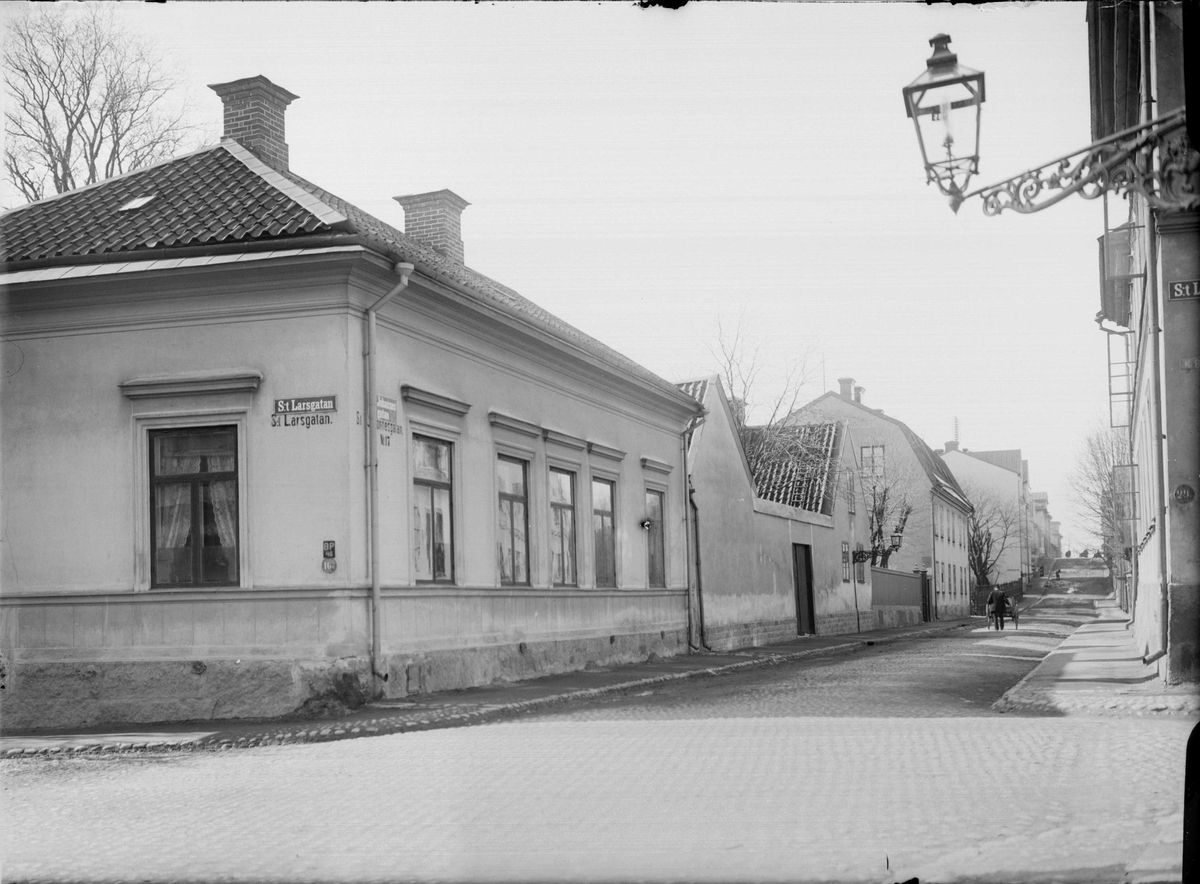 Alfred Dahlgren, St Johannesgatan - St Larsgatan, Fjärdingen, Uppsala 1901 - 1902