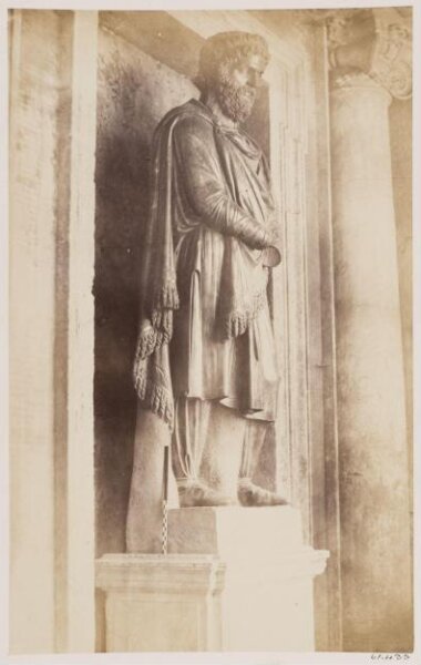 Parker, John Henry, Sculpture - Statue of a barbarian King a prisoner, now in the Palazzo de' Conservatori on the Capitol