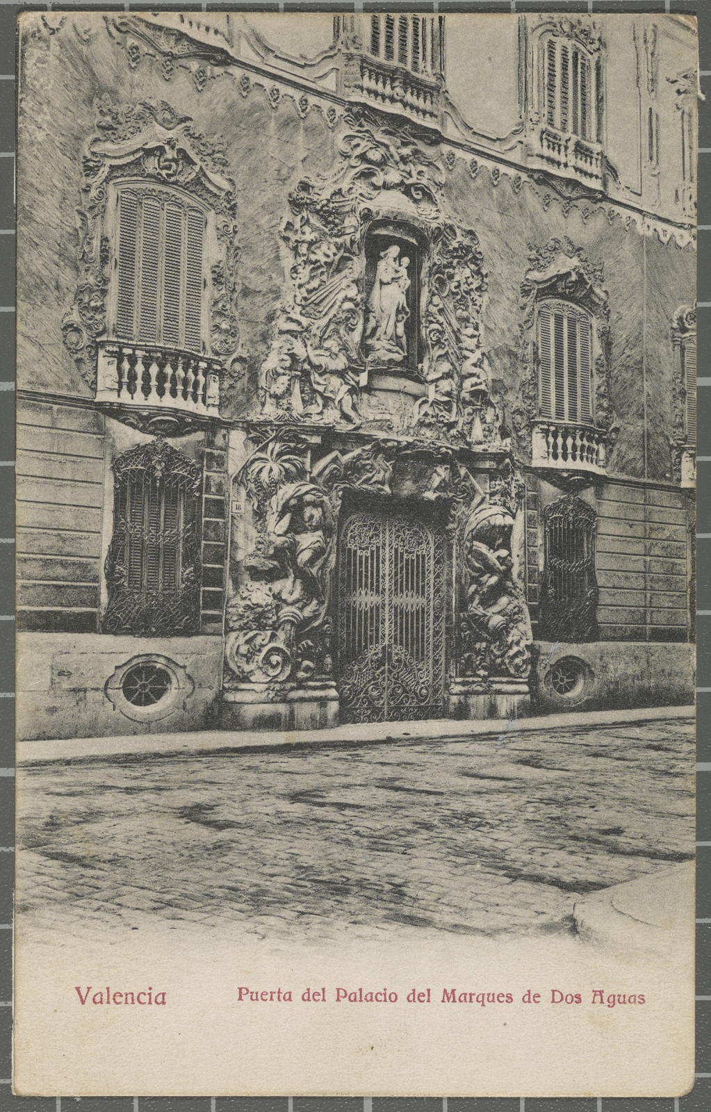 Desconegut, Valencia Puerta del Palacio del Marcas de Dos Aguas