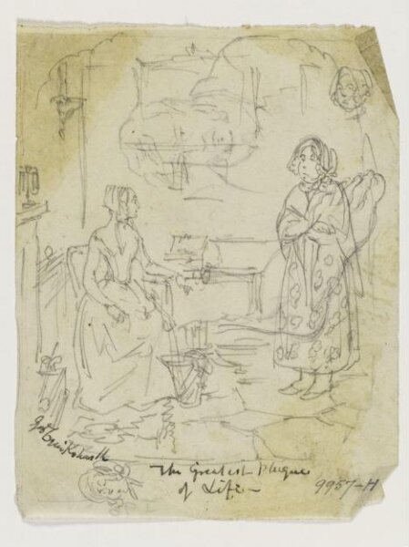 Cruikshank, George, The Greatest Plague of Life: or the Adventures of a Lady in Search of a Good Servant