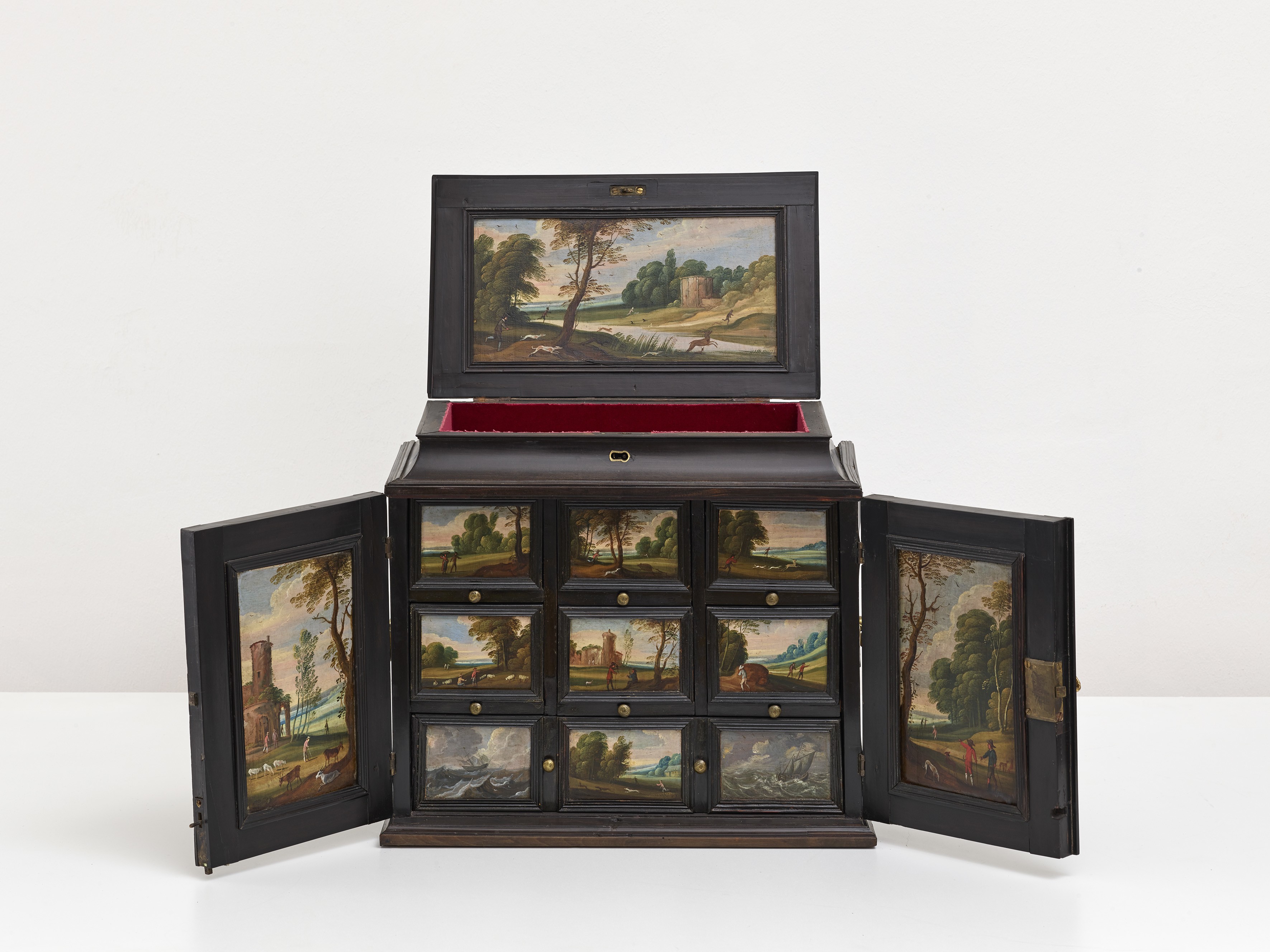Unknown artist, Kleiner Kabinettschrank, Niederlande, 1630 bis 1640