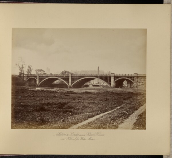 Thomas Annan, Addition to Bridge across River Kelvin