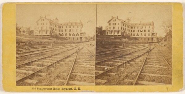 Edward Bierstadt, Pemigewasset House, Plymouth, N.H.