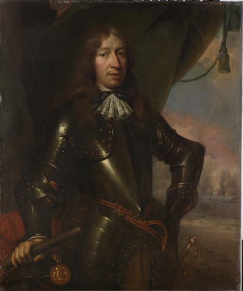 Jan de Baen, Willem Joseph Baron van Gendt (1625-1672). Vice Admiral