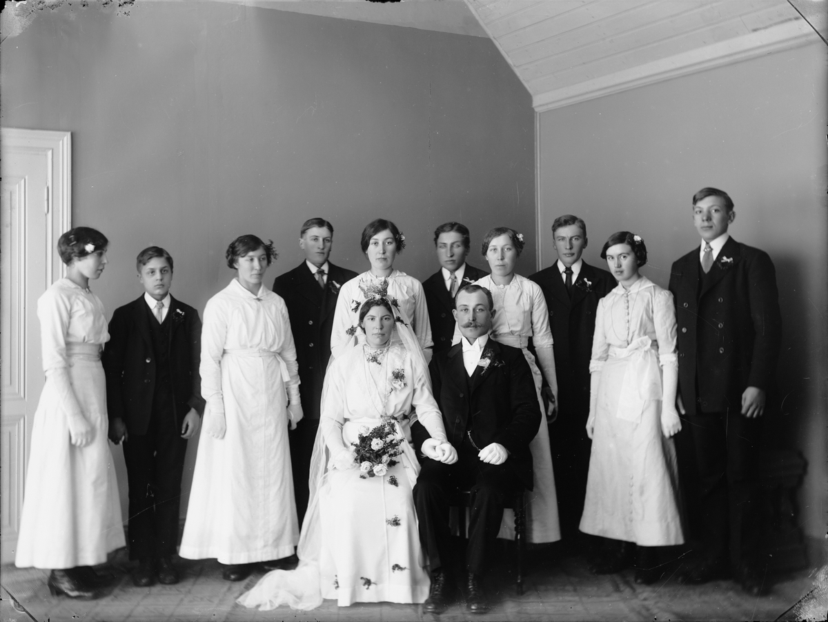 Skötsner-Edhlund, Bröllop, Östhammar, Uppland