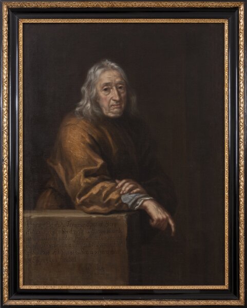 David Klöcker Ehrenstrahl (Attributed to), Jean Baptiste d'Aubonne Tavernier, 1605-1689, baron, upptäcktsresande