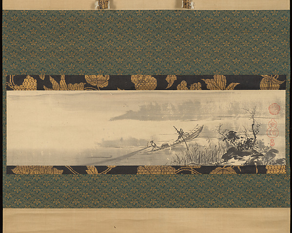 Kano Tan'yū, Fisherman