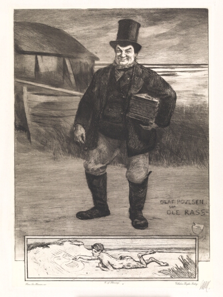 Hans Nikolaj Hansen, Olaf Povlsen som Ole Rass
