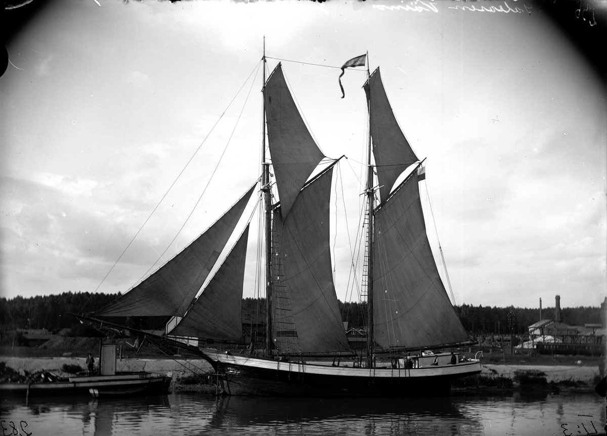 Ellert Johan Viktor Sörman, Segelfartyg. Fotograf: E.Sörman