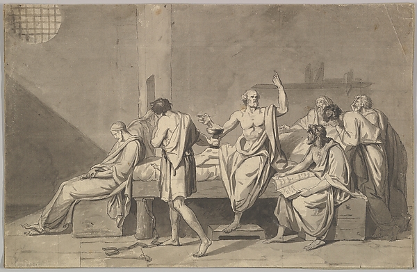 Jacques Louis David, The Death of Socrates