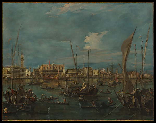 Francesco Guardi, Venice from the Bacino di San Marco