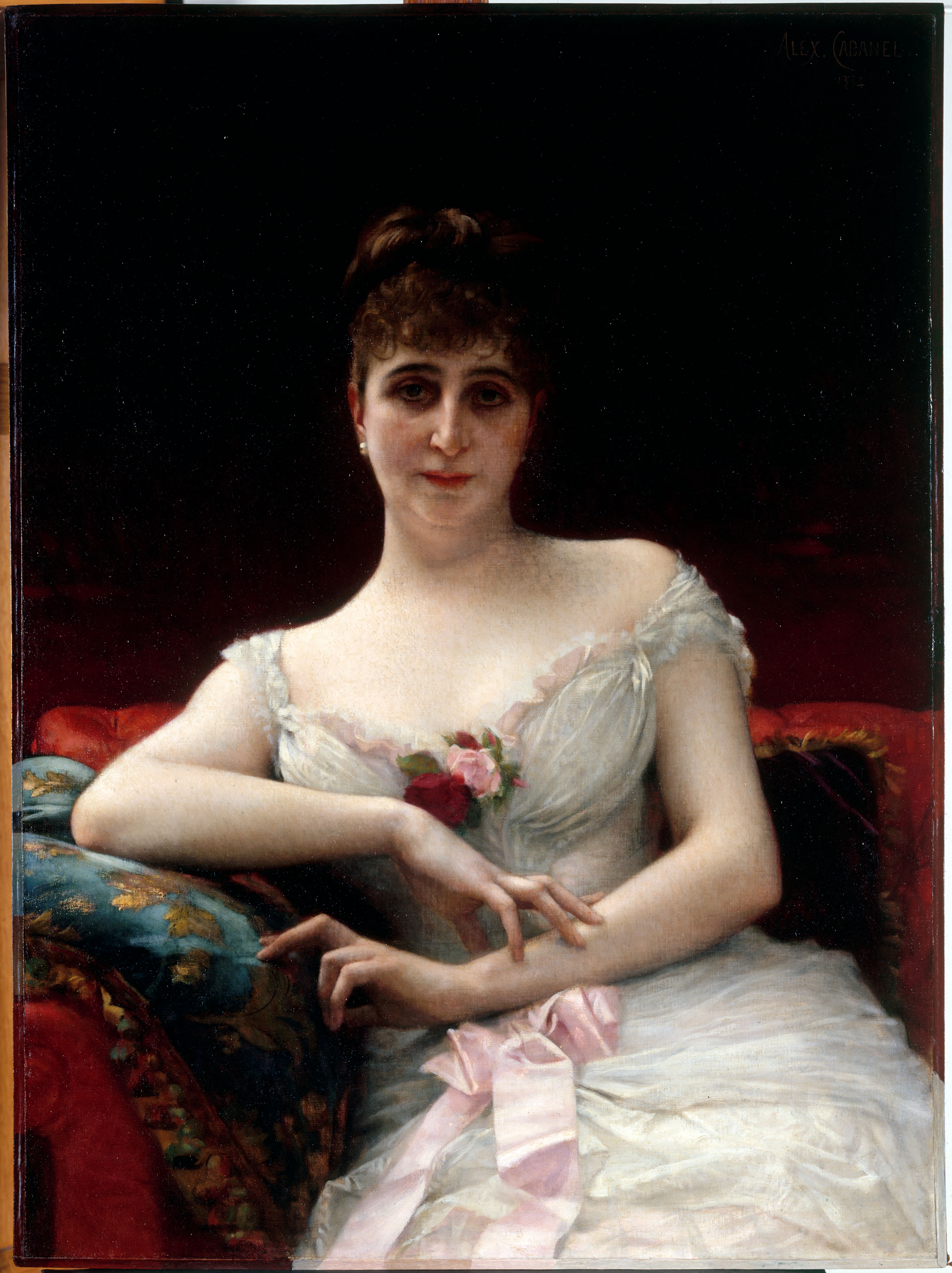 Alexandre Cabanel, Portrait de Madame Edouard Hervé