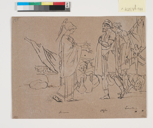 Nicolai Abildgaard, Minerva, Ulysses og Euryale