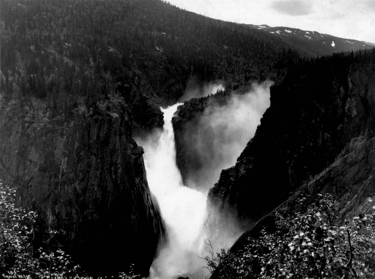 Anders Beer Wilse, Rjukanfossen, Vestfjorddalen.