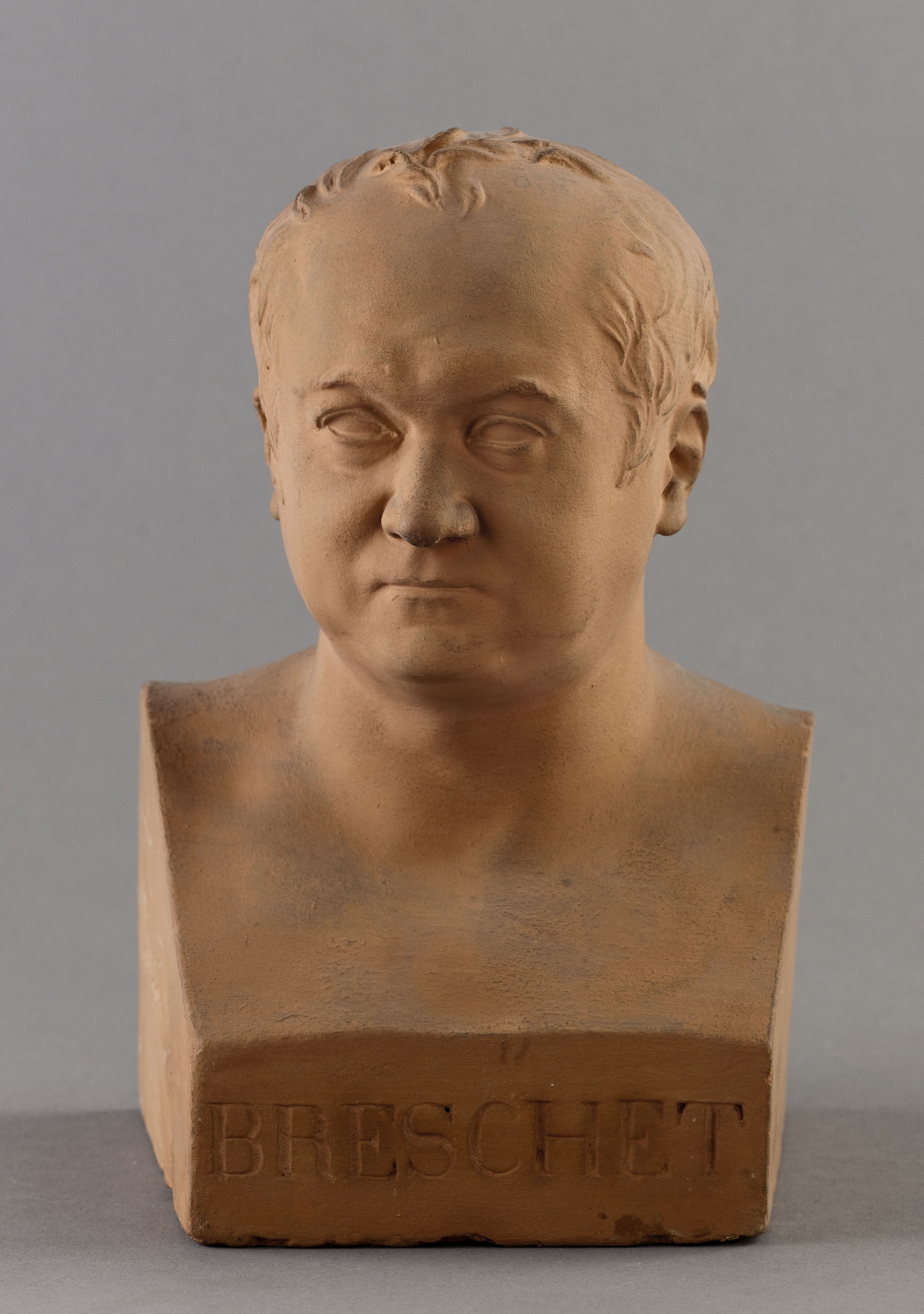 Jean Pierre Dantan, Portrait sérieux de Gilbert Breschet (1789-1845), médecin