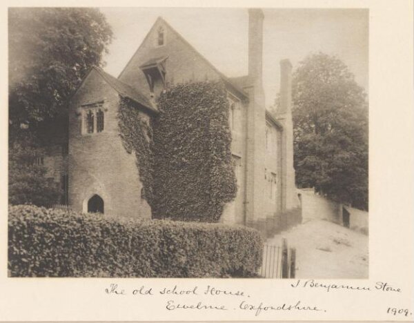 Stone, Benjamin (Sir), National Photographic Record and Survey