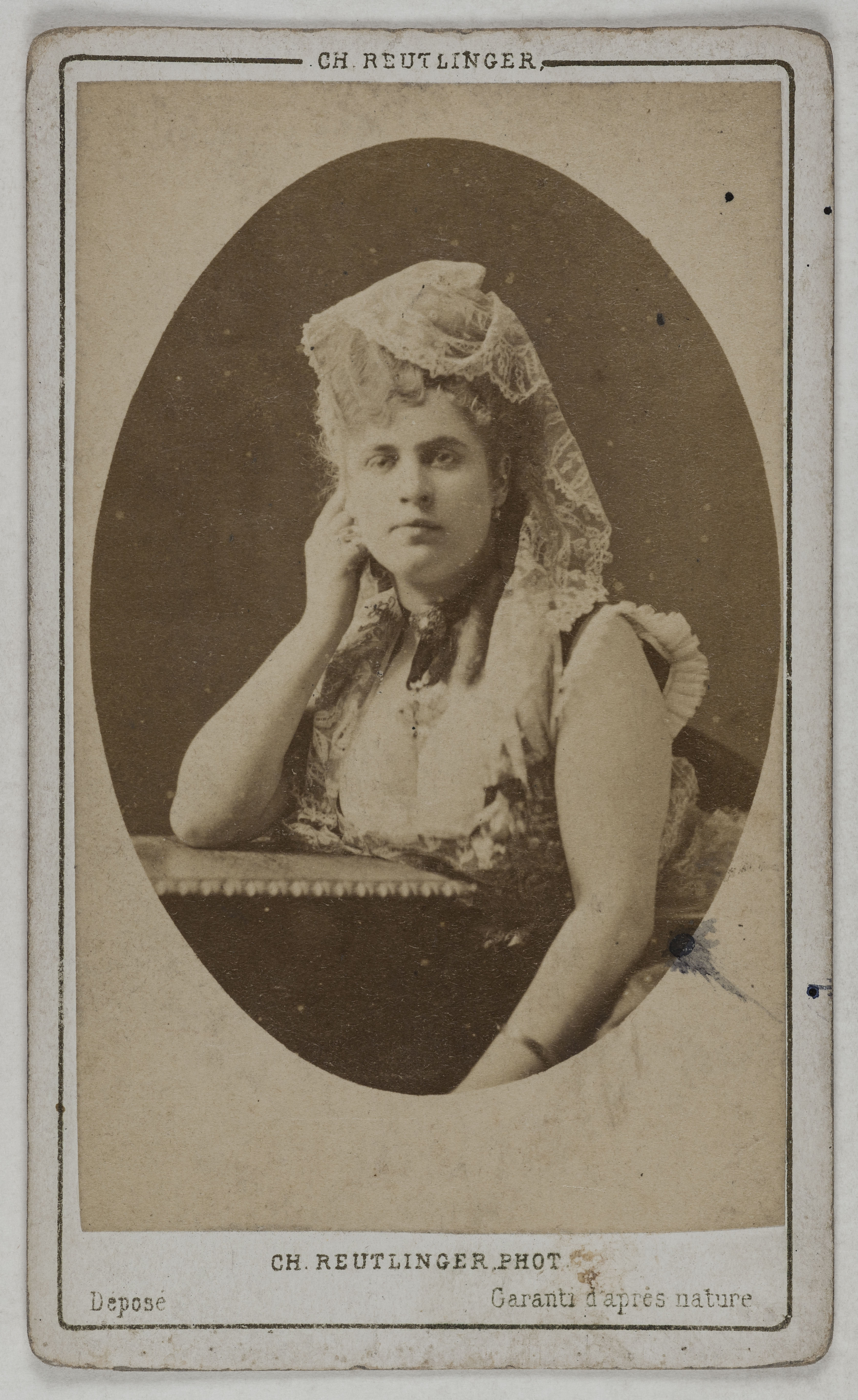 Charles Reutlinger, Portrait de Dessia Camille, (actrice)