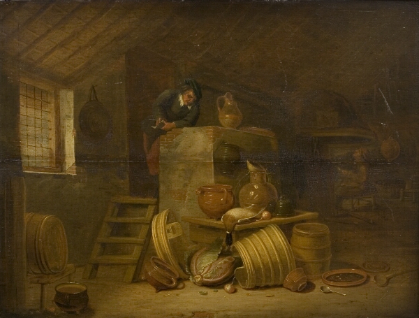 Cornelis Saftleven, Køkkeninteriør