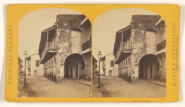 Timothy H. O'Sullivan, Street in Panama.