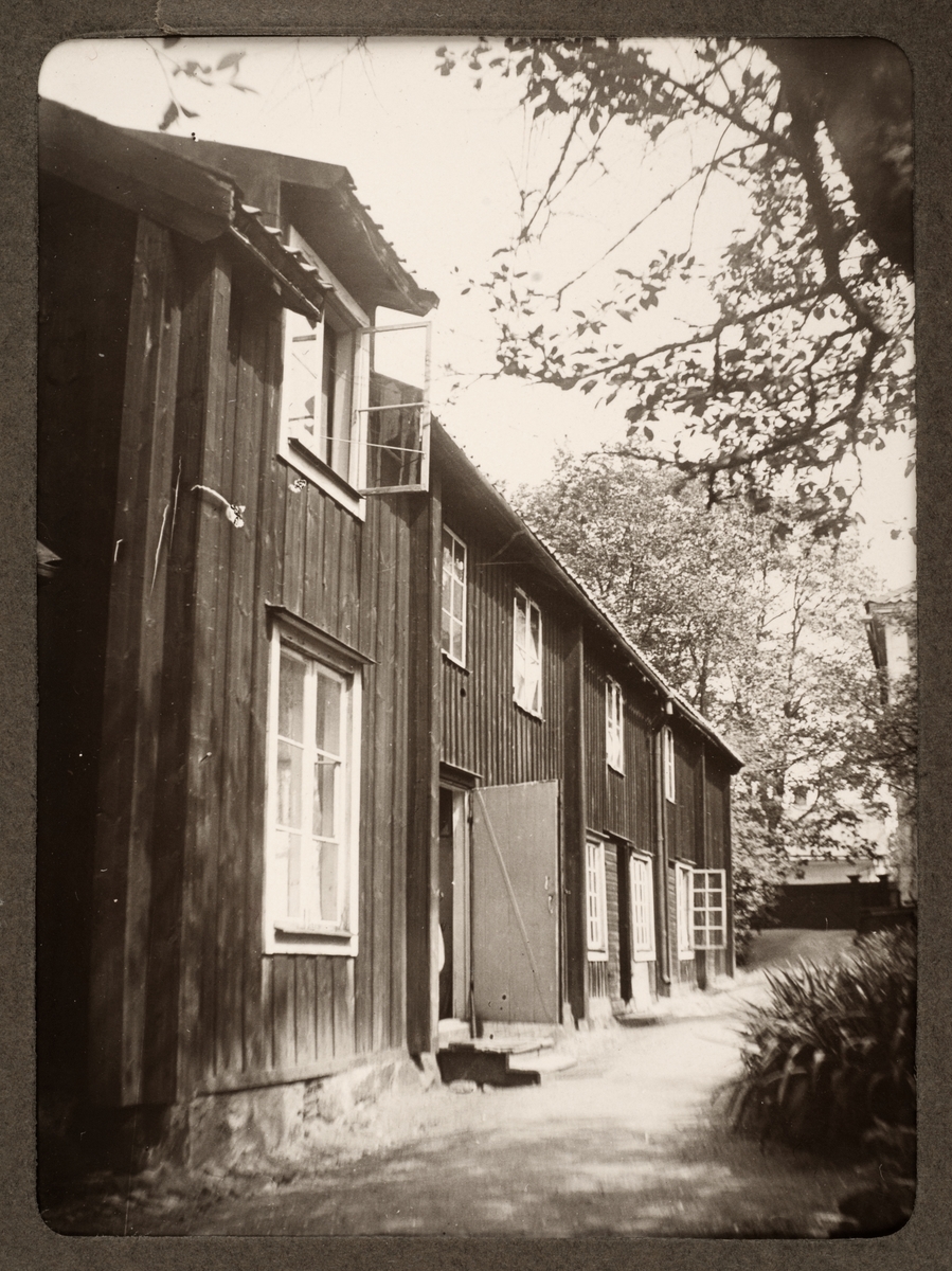 August Fredrik Schagerström, "Upsala. Öfre Slottsgatan Geijersgården", Uppsala 1926