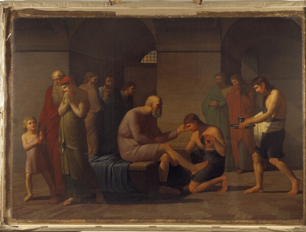 C.F. Høyer, Sokrates' død