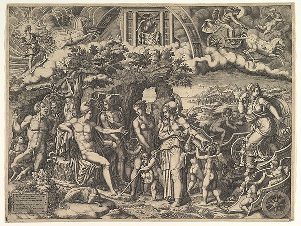 Giorgio Ghisi, The Judgment of Paris