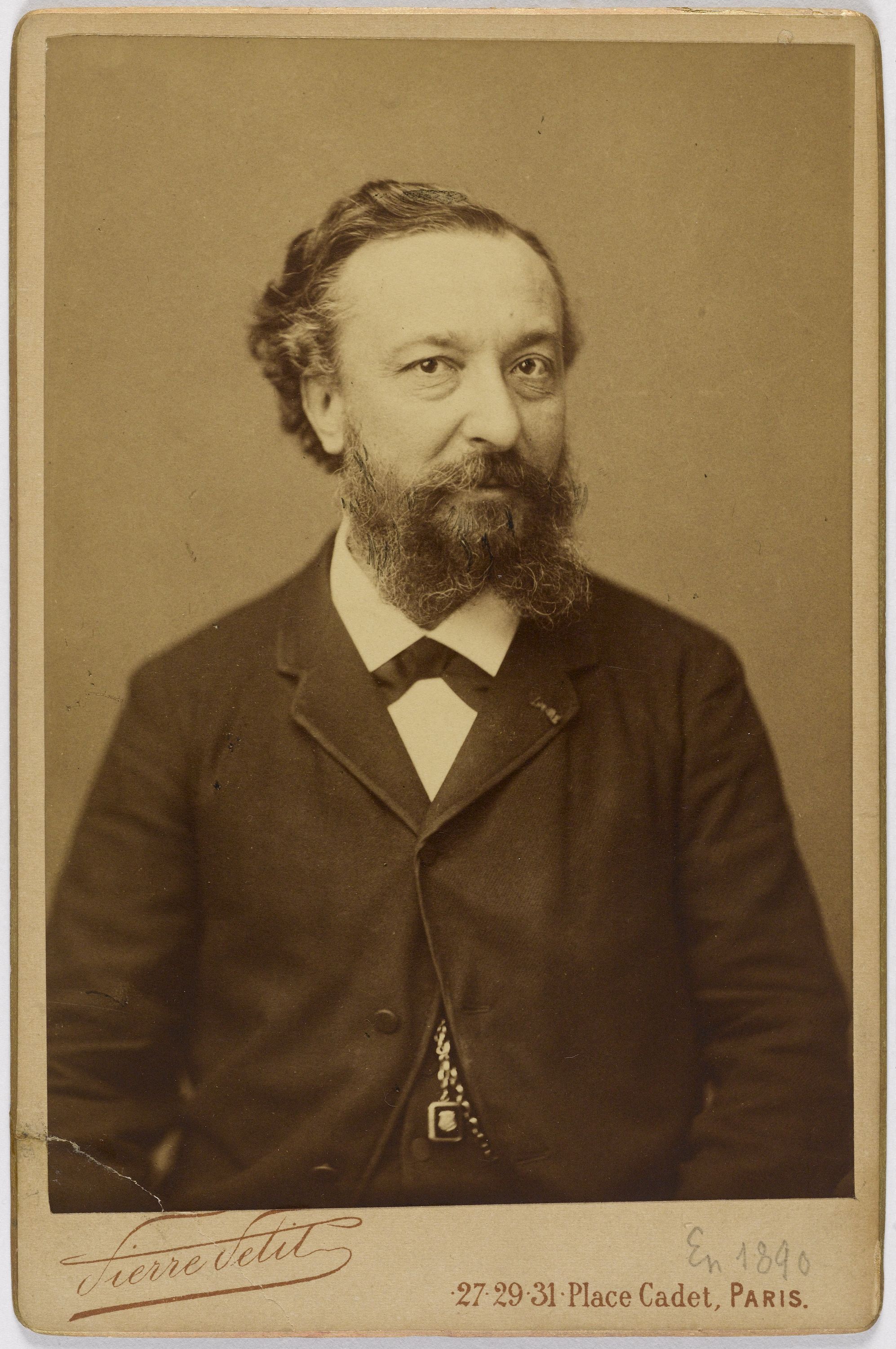 Pierre Petit, Portrait d'Henri Escoffier, homme de lettres, journaliste